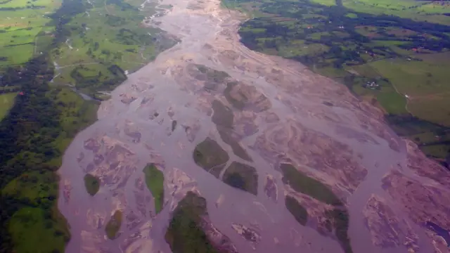 La rivière de Caño Cristales en Colombie