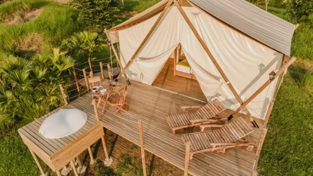 Voyage glamping en Colombie