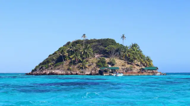 Cayo Cangrejo à Providencia en Colombie