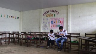 Une école en Amazonie