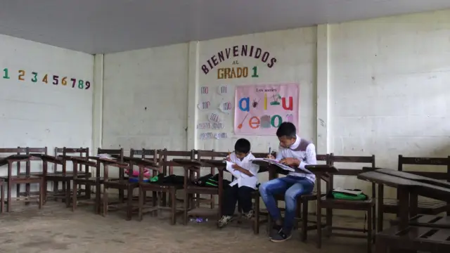 Une école en Amazonie