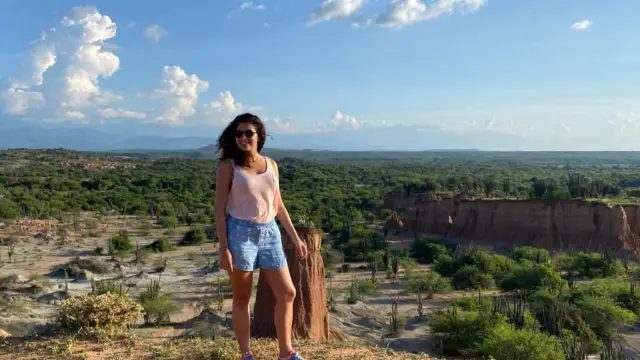 Emmeline de l'équipe Terra Colombia