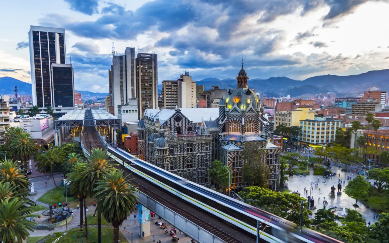 La plaza Botero au coeur de Medellin