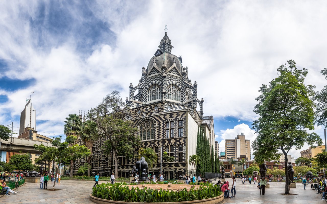 Plaza Botero à Medellin en Colombie