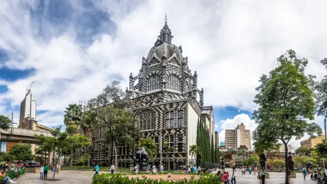 Plaza Botero à Medellin en Colombie