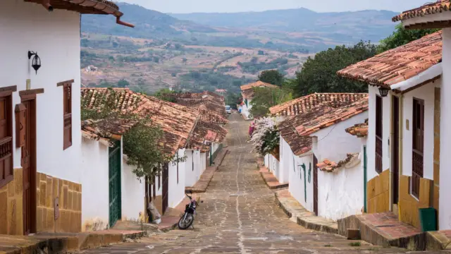Barichara est une ville romantique en Colombie