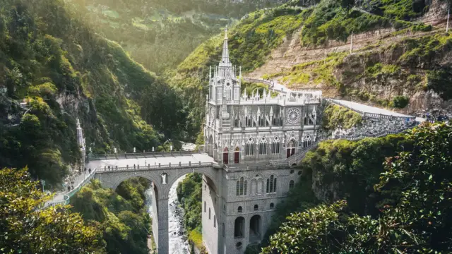 Las Lajas à Ipiales en Colombie