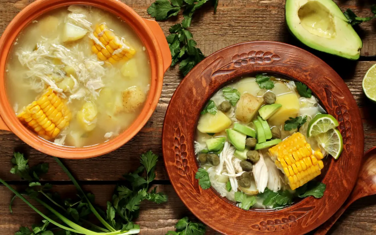 L'ajiaco, un plat typique de Colombie