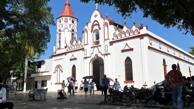 Eglise d'Aracataca en Colombie
