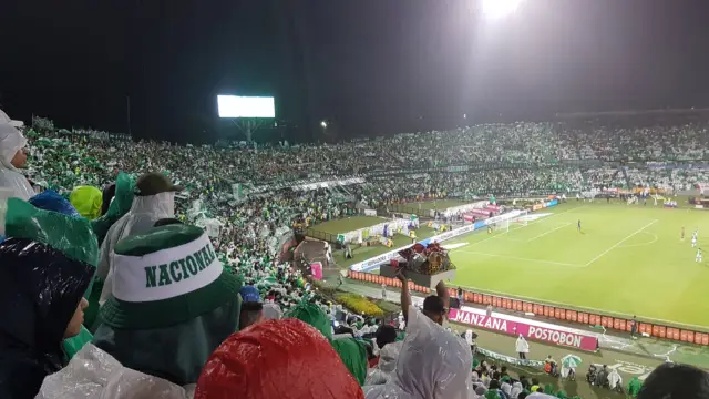 Match de l'Atletico nacional en Colombie