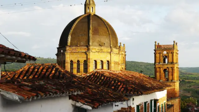 Village de Barichara en Colombie 