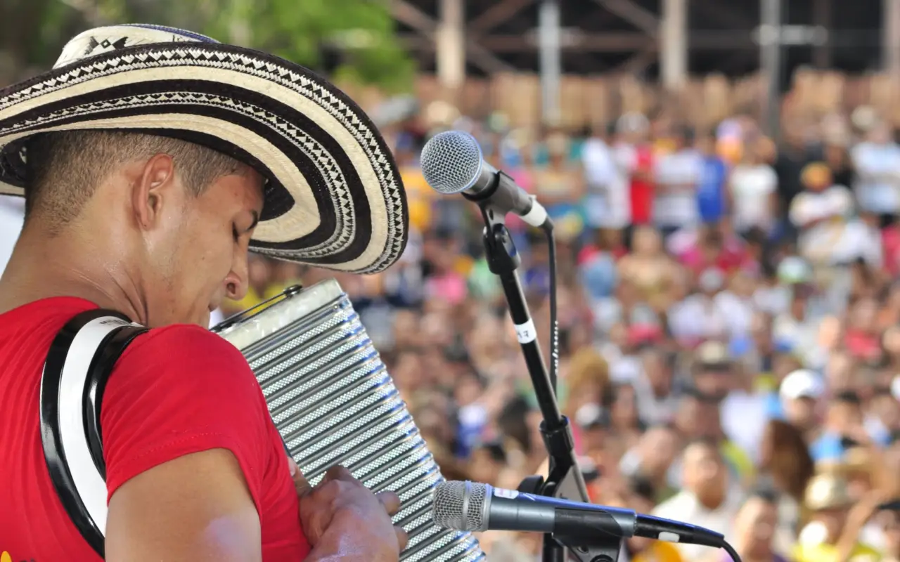 Accordéoniste de vallenato