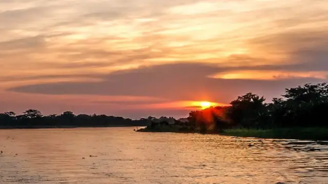 Dans la région de Mompox en Colombie