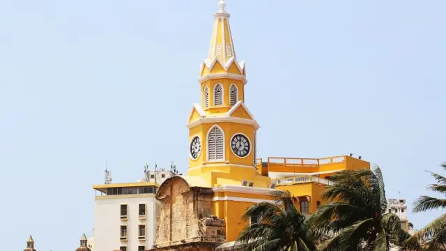 Eglise de Carthagenes en Colombie