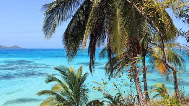 L'ile de Providencia dns les Caraïbes en Colombie