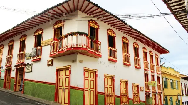 Le village de Salamina en Colombie