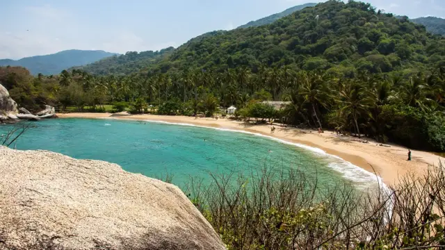 Le parc Tayrona en Colombie
