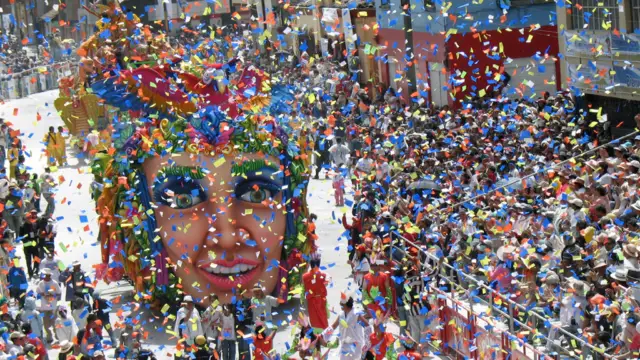 Carnaval Negros y Blancos à San Juan de Pasto en Colombie
