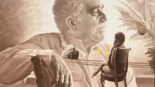 Portrait de Gabriel Garcia Marquez