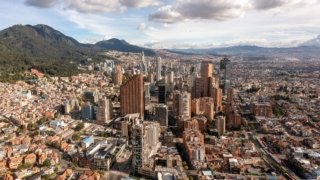 Bogota vue aérienne