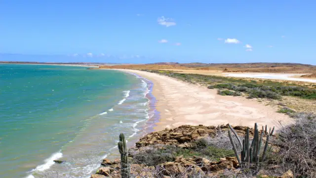 Dans la Guajira au nord la Colombie