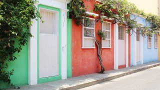 Les ruelles colorées de Carthagène