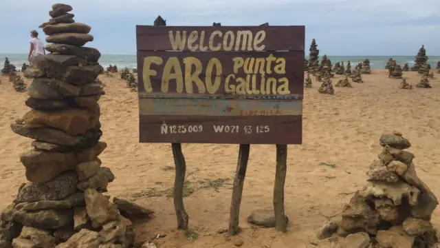 Punta Gallina dans la Guajira en Colombie