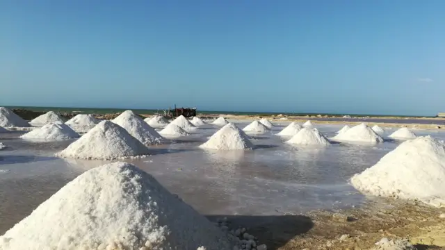 Les salines de Manaure dans la Guajira