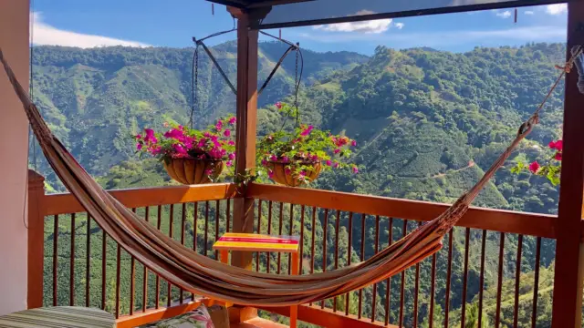 La finca El Diamante à Salgar proche de Medellin