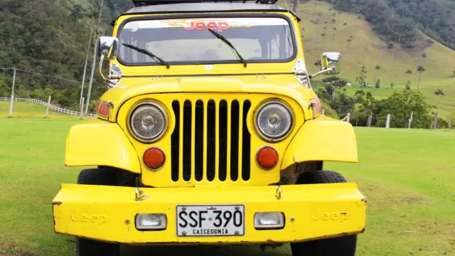 une Jeep Willys en Colombie
