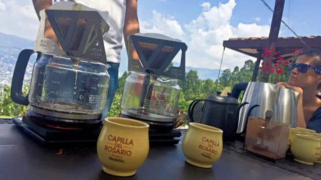 Dégustation de café autour de Medellin