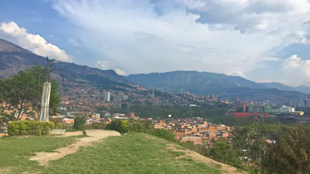 Le quartier de Moravia à Medellin