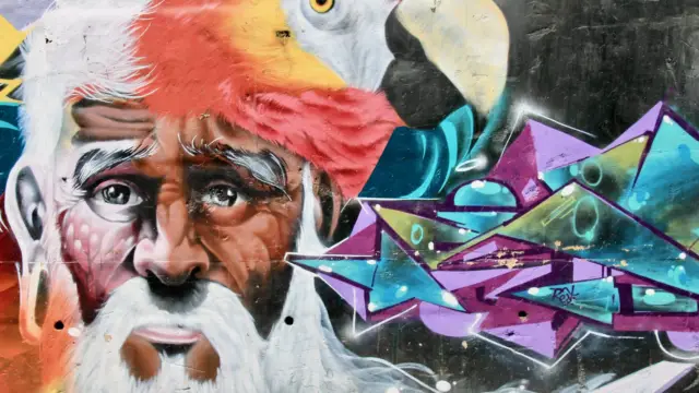 Street art à Medellin en Colombie