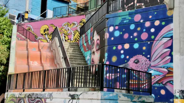 Le street-art de la Comuna 13 à Medellin en Colombie