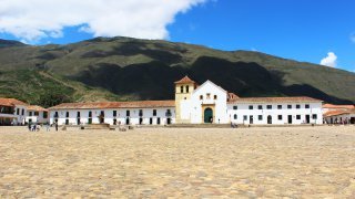 Village de Villa de Leyva en Colombie