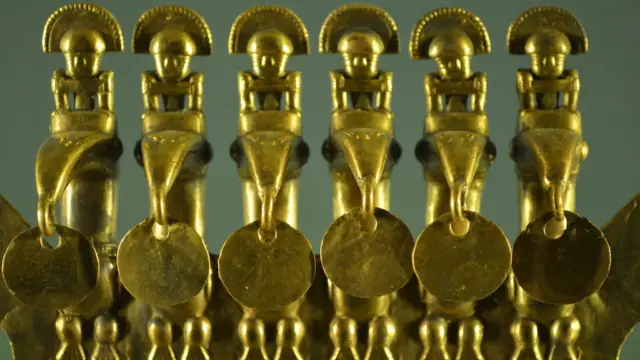 Musée de l'or à Bogota en Colombie