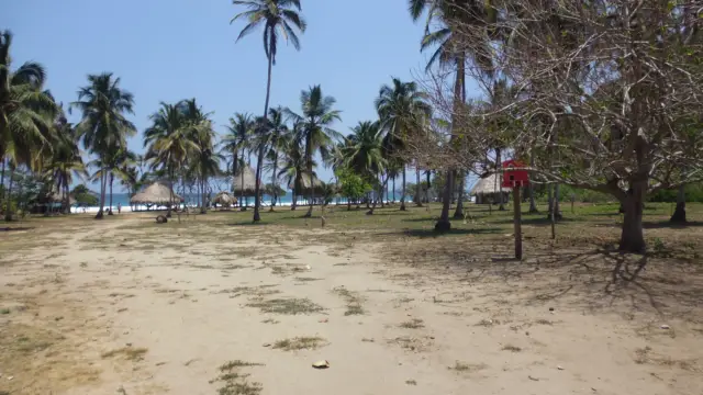 L'une des plages du Parc Tayrona