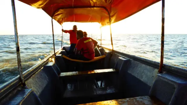 Navigation sur la Cienaga en Colombie