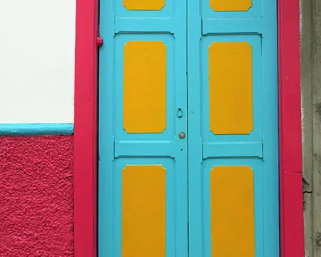 Les portes colorées de Salamina