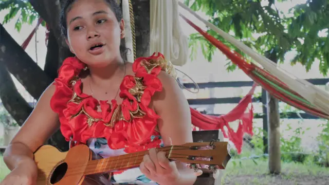 Jeune chanteuse des Llanos