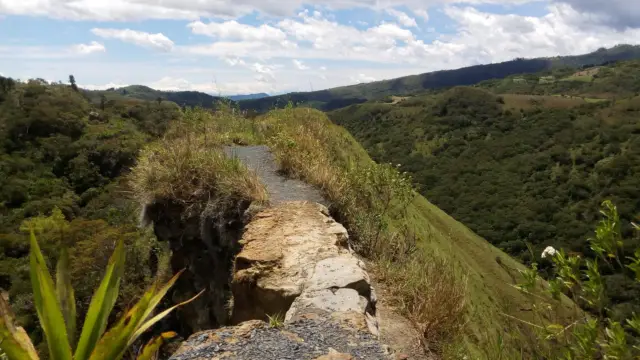 Randonée du paso del Angel à Villa del Leyva en Colombie