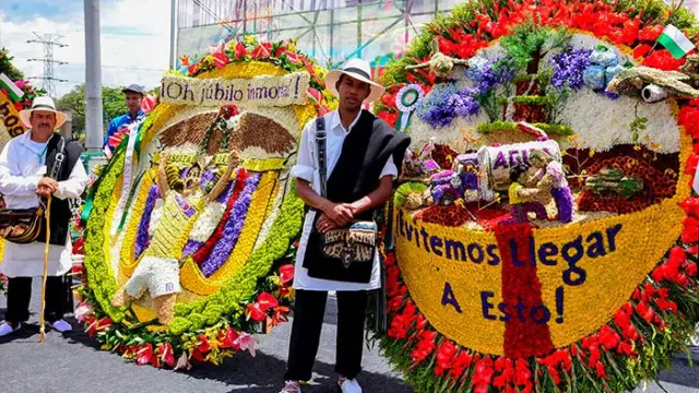 La fête des fleurs à Medellin