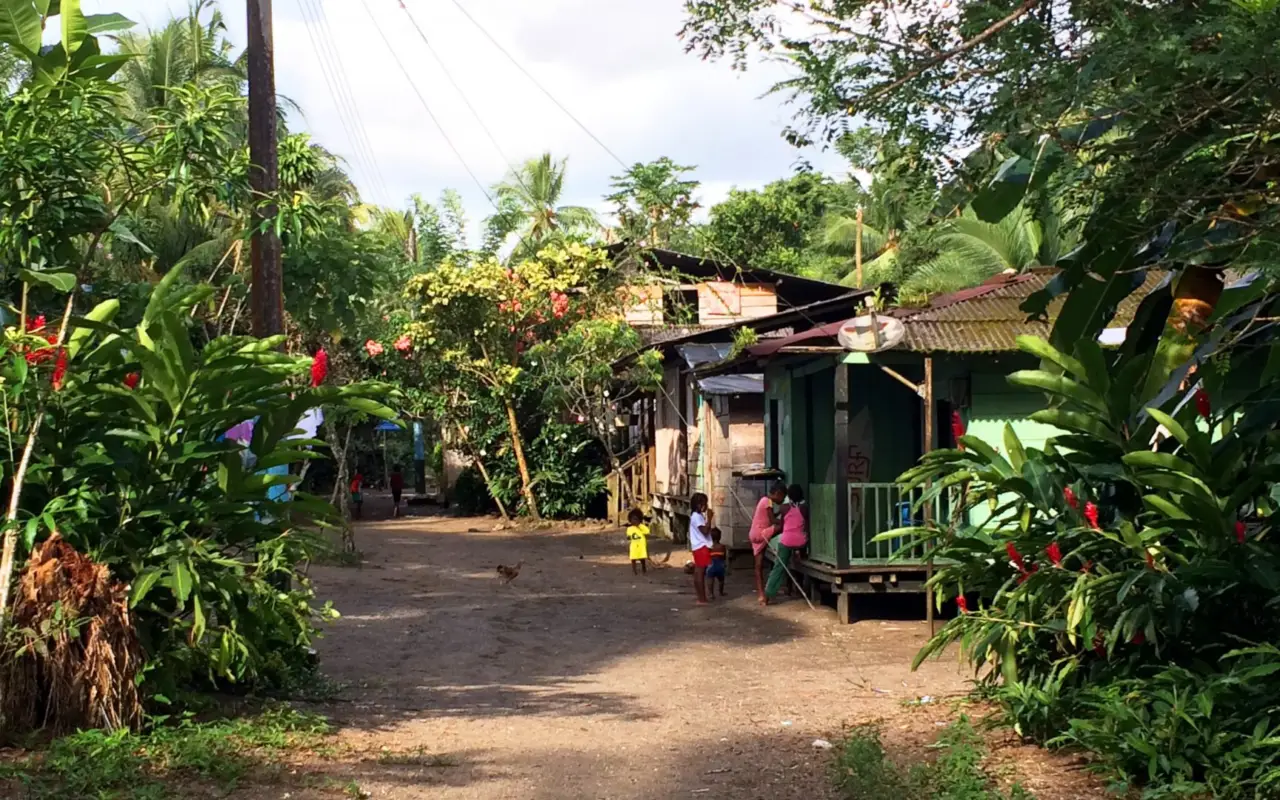Dans le choco en Colombie