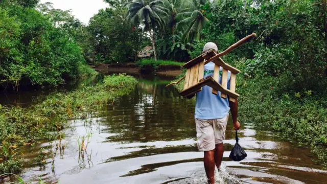 Dans le Choco en Colombie