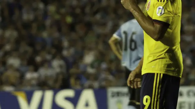 Radamel Falcao joueur de Colombie