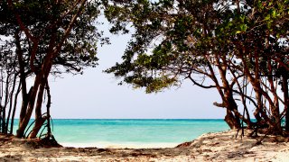 Les plages des îles du Rosaire dans les Caraïbes colombiennes