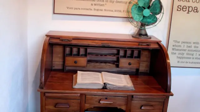 Le secrétaire de Gabriel Garcia Marquez dans sa maison natale