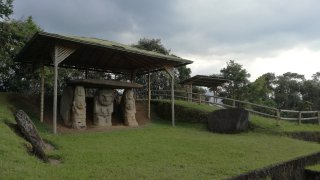 Site archéologique de San Augustin en Colombie