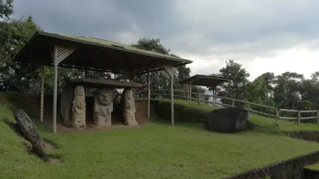 Site archéologique de San Augustin en Colombie
